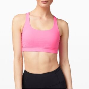 Lululemon Energy Bra Pink